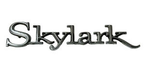 Skylark Quarter Panel Emblem 1968 -1972 Buick Skylark Emblem. #16175 Md2 9823099